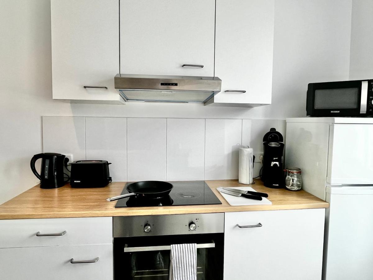 Design Apartment - Kingsize Bett - Kueche - Zentral Hannover Bagian luar foto