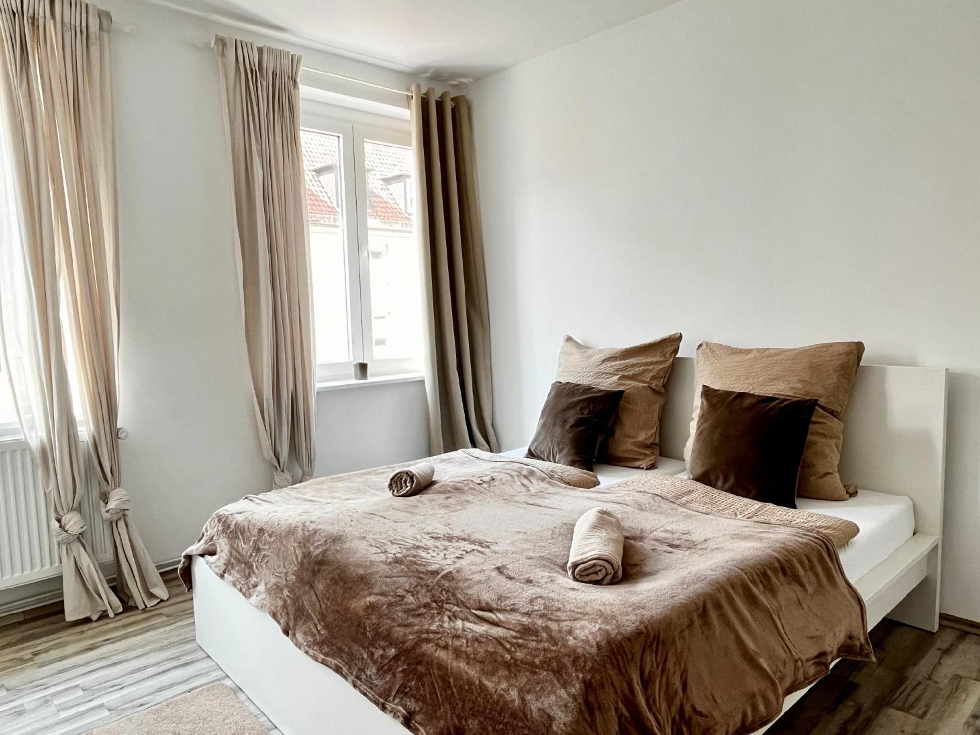 Design Apartment - Kingsize Bett - Kueche - Zentral Hannover Bagian luar foto
